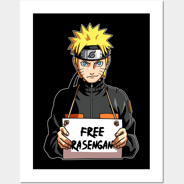 Free Rasengan Wall Art by Barbadifuoco